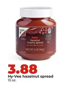 Hy-Vee Hy-Vee hazelnut spread offer
