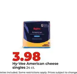 Hy-Vee Hy-Vee American cheese singles offer
