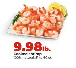 Hy-Vee Cooked shrimp offer