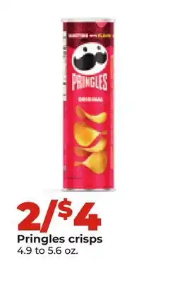 Hy-Vee Pringles crisps offer