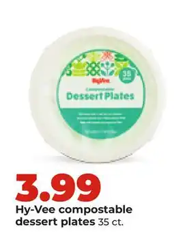 Hy-Vee Hy-Vee compostable dessert plates offer
