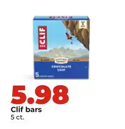 Hy-Vee Clif bars offer