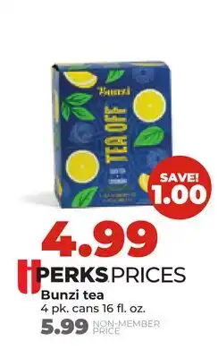 Hy-Vee Bunzi tea offer