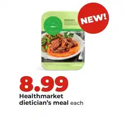 Hy-Vee Healthmarket dietician's meal offer