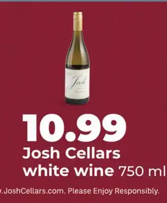 Hy-Vee Josh Cellars white wine offer