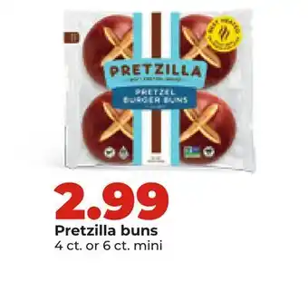 Hy-Vee Pretzilla buns offer