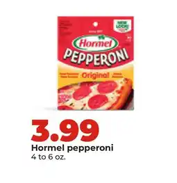 Hy-Vee Hormel pepperoni offer