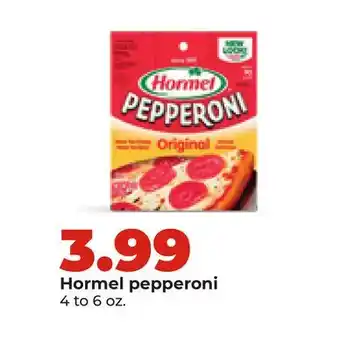 Hy-Vee Hormel pepperoni offer
