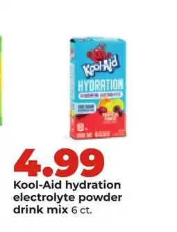Hy-Vee Kool-Aid hydration electrolyte powder drink mix offer