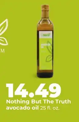 Hy-Vee Nothing But The Truth avocado oil offer