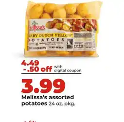 Hy-Vee Melissa's assorted potatoes offer