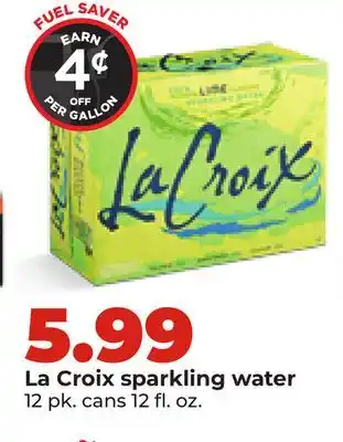Hy-Vee La Croix sparkling water offer