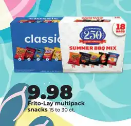 Hy-Vee Frito-Lay multipack snacks offer