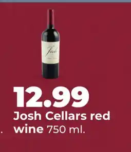 Hy-Vee Josh Cellars red wine offer