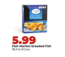 Hy-Vee Fish Market breaded fish offer