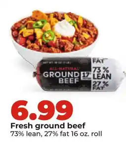Hy-Vee Fresh ground beef offer