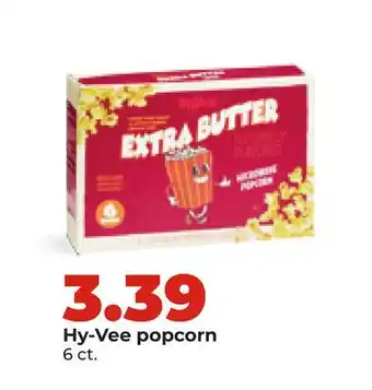 Hy-Vee Hy-Vee popcorn offer