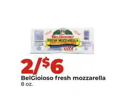 Hy-Vee BelGioioso fresh mozzarella offer