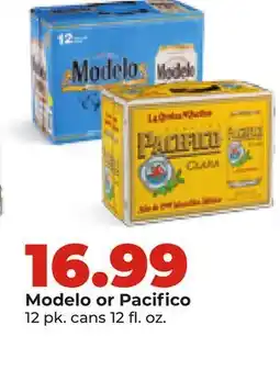 Hy-Vee Modelo or Pacifico offer