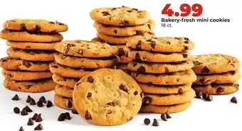 Hy-Vee Bakery-fresh mini cookies offer