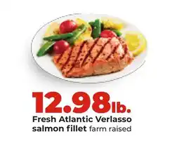 Hy-Vee Fresh Atlantic Verlasso salmon fillet offer