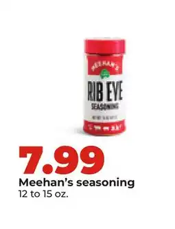Hy-Vee Meehan's seasoning offer