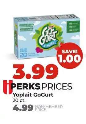 Hy-Vee Yoplait GoGurt offer