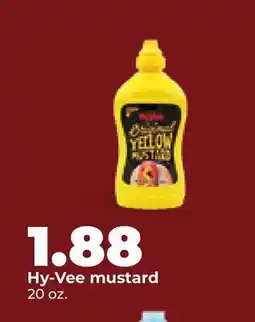 Hy-Vee Hy-Vee mustard offer