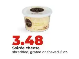 Hy-Vee Soirée cheese offer