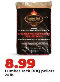 Hy-Vee Lumber Jack BBQ pellets offer