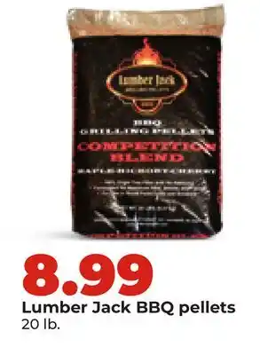 Hy-Vee Lumber Jack BBQ pellets offer