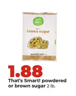 Hy-Vee That's Smart! powdered or brown sugar offer