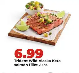 Hy-Vee Trident Wild Alaska Keta salmon fillet offer