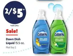 Family Dollar Dawn Dish Liquid offer