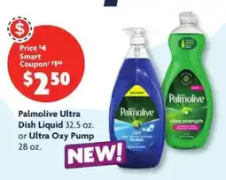 Family Dollar Palmolive Ultra Dish Liquid or Ultra Oxy Pump offer