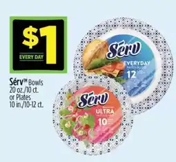 Dollar General Sérv Bowls or Plates offer