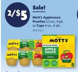 Family Dollar Mott's Applesauce offer