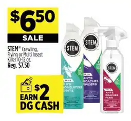 Dollar General STEM Crawling, Flying or Multi Insect Killer 10-12 oz offer