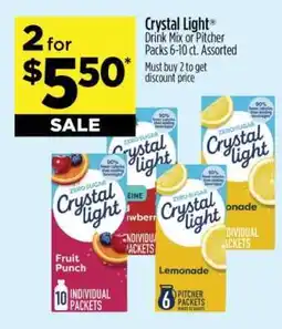 Dollar General Crystal Light offer