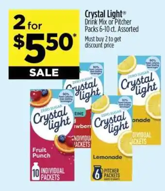 Dollar General Crystal Light offer