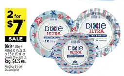 Dollar General Dixie Ultra Plates or Bowls offer