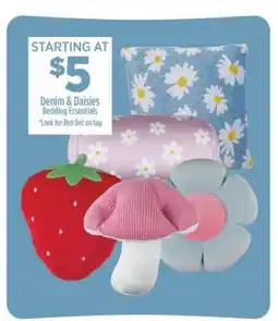 Dollar General Denim & Daisies Bedding Essentials offer