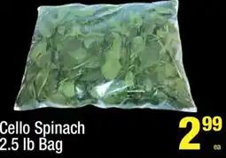 Super King Markets Cello Spinach offer