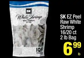 Super King Markets SK EZ Peel Raw White Shrimp offer