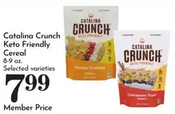 Pavilions Catalina Crunch Keto Friendly Cereal offer
