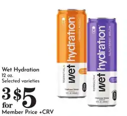 Pavilions Wet Hydration offer