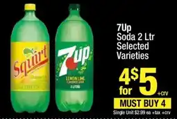 Super King Markets 7up soda offer