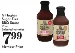 Pavilions G Hughes Sugar Free BBQ Sauce offer