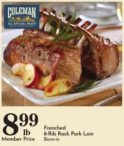 Pavilions Frenched 8-Rib Rack Pork Loin offer