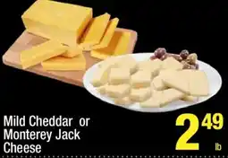 Super King Markets Mild cheddar or monterey jack cheese offer